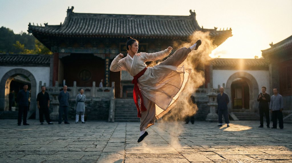 女神视频 - 动作短片拍摄幕后花絮视频